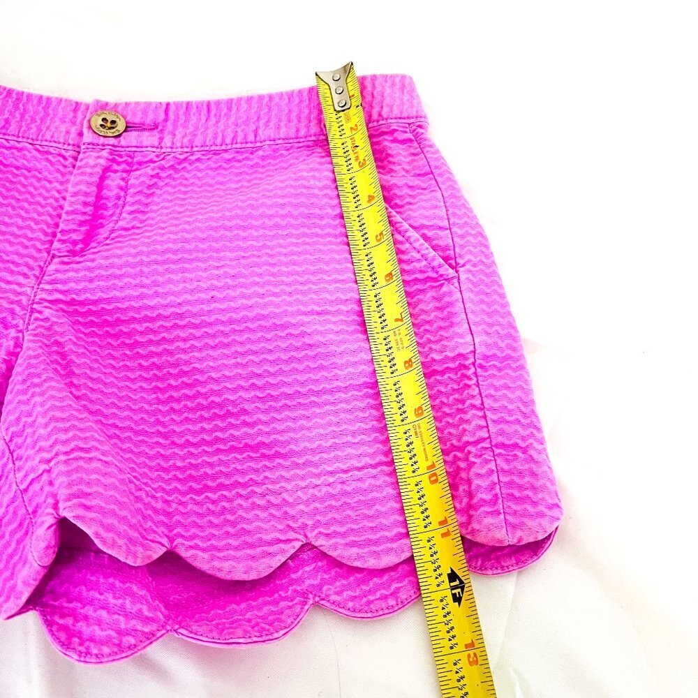 Bright Hot Pink 5” Lilly Pulitzer Buttercup Shorts - Picture 11 of 15